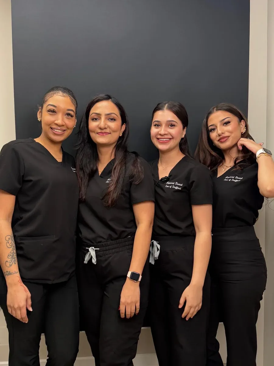 Our clinical team together at Advanced Dental Care